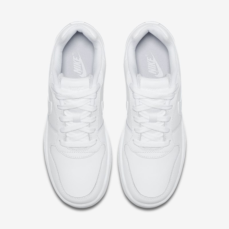 Nike Ebernon Lav Sneakers Dame Hvide | HX9275-866