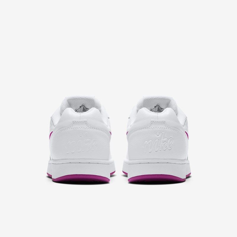 Nike Ebernon Lav Sneakers Dame Hvide | KH6167-810