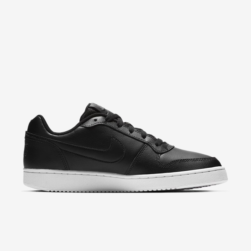 Nike Ebernon Lav Sneakers Dame Sort | SL2156-450