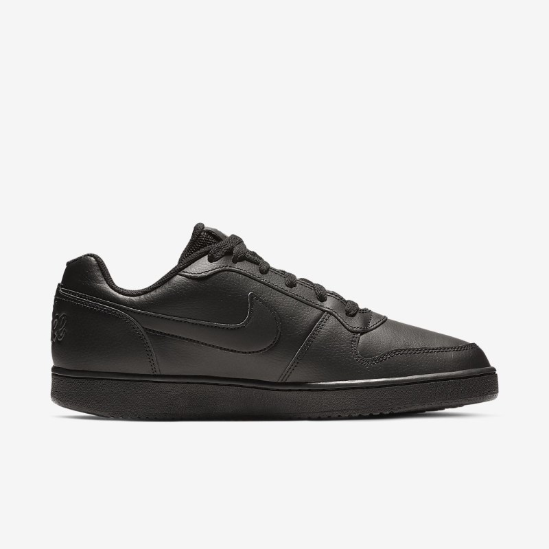 Nike Ebernon Lav Sneakers Herre Sort | LB5702-826
