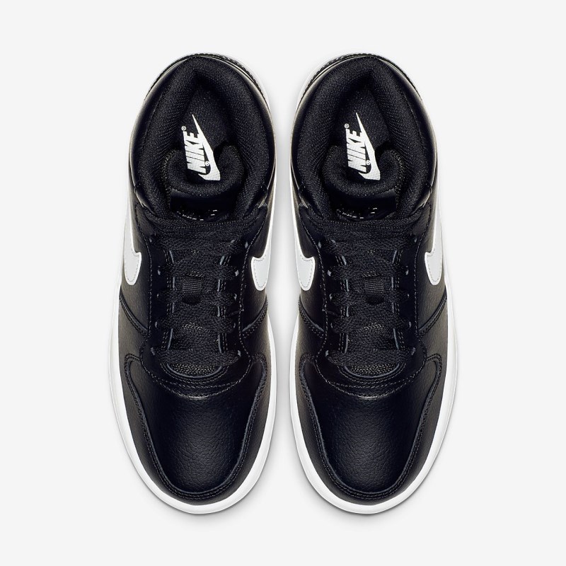 Nike Ebernon Mid Sneakers Dame Sort | GG6454-518