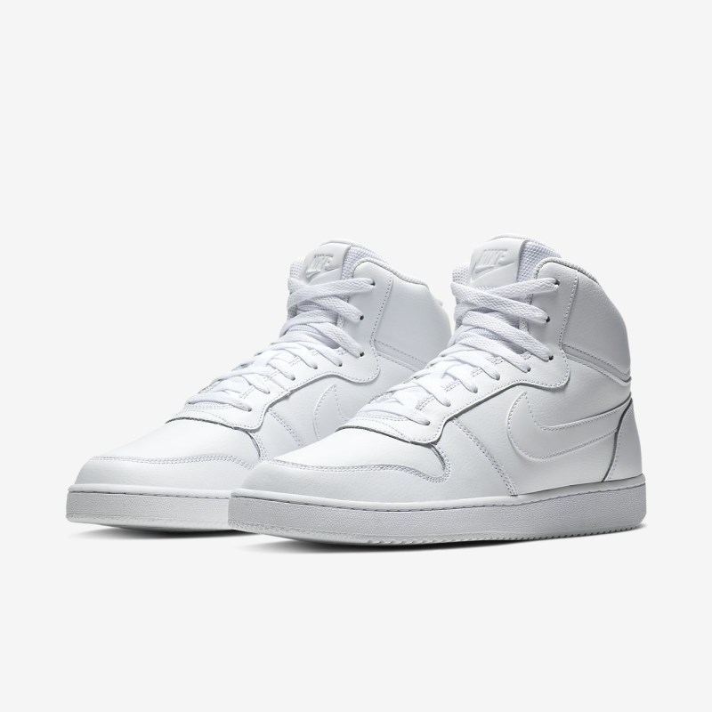 Nike Ebernon Mid Sneakers Herre Hvide | LR4670-686