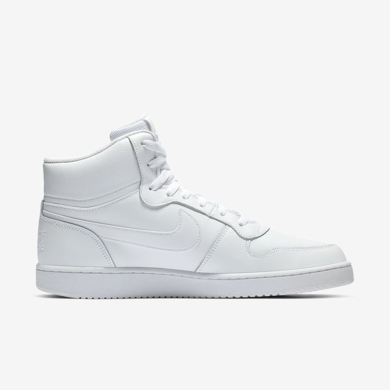 Nike Ebernon Mid Sneakers Herre Hvide | LR4670-686