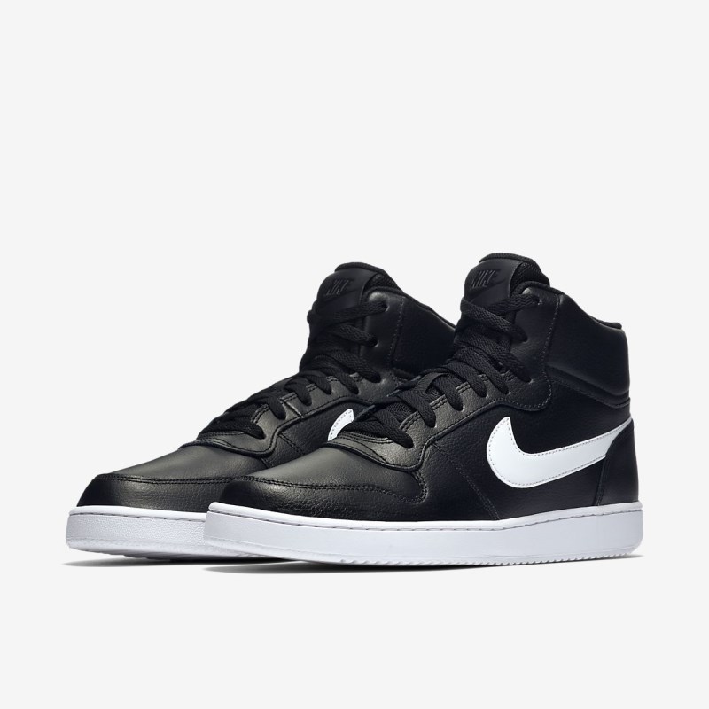 Nike Ebernon Mid Sneakers Herre Sort | VO3599-946
