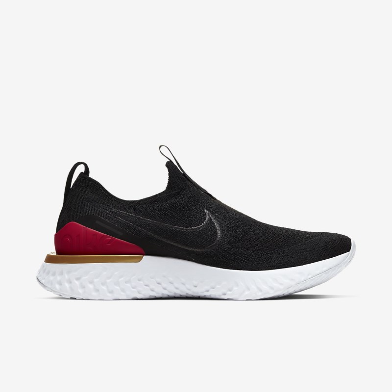 Nike Epic Phantom React Flyknit Icon Clash Løbesko Dame Sort | GW8511-165