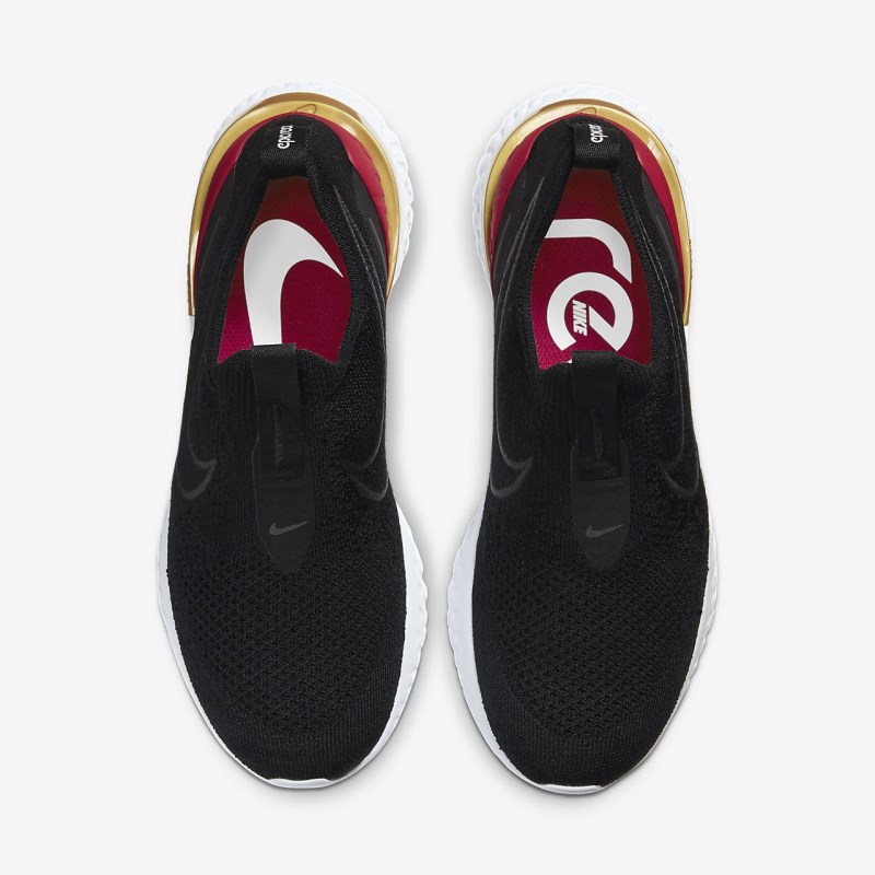 Nike Epic Phantom React Flyknit Icon Clash Løbesko Dame Sort | GW8511-165