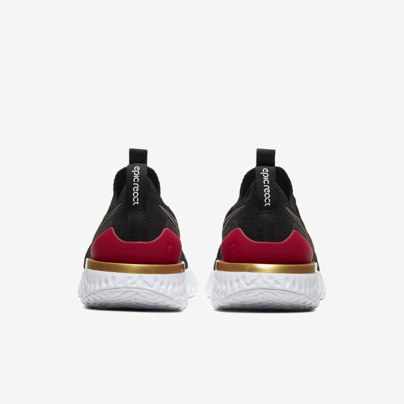 Nike Epic Phantom React Flyknit Icon Clash Løbesko Dame Sort | GW8511-165