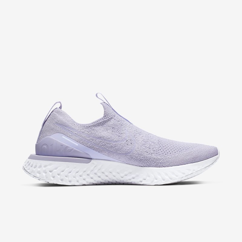 Nike Epic Phantom React Flyknit Løbesko Dame Lavendel | HS1966-790
