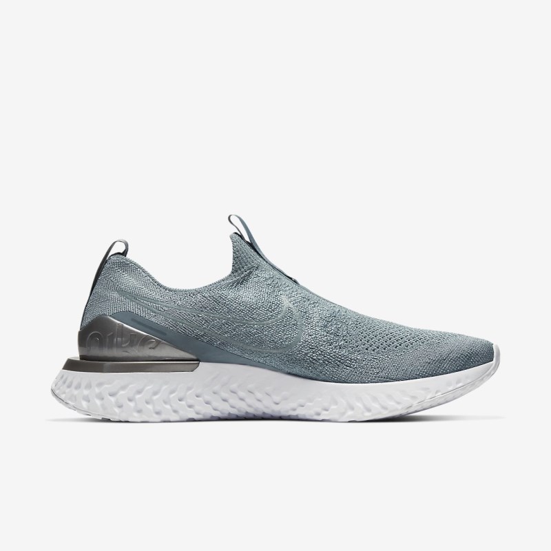 Nike Epic Phantom React Flyknit Løbesko Dame Grå | ND3855-422