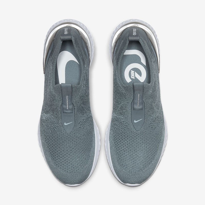 Nike Epic Phantom React Flyknit Løbesko Dame Grå | ND3855-422