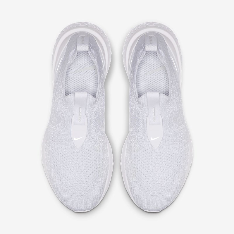 Nike Epic Phantom React Flyknit Løbesko Dame Hvide | UL3367-205