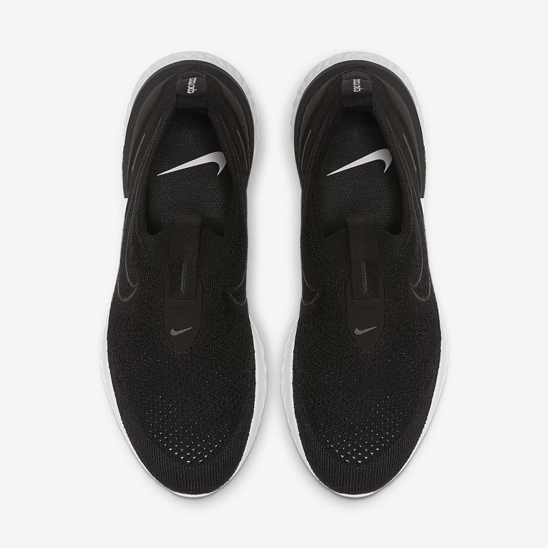 Nike Epic Phantom React Flyknit Løbesko Dame Sort | XT9330-297