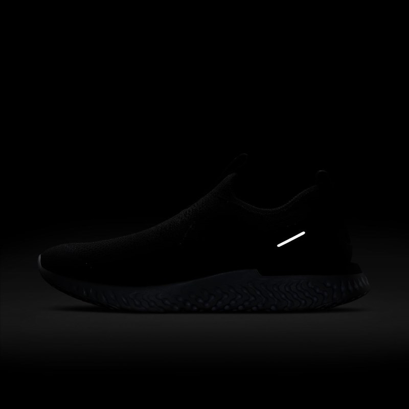 Nike Epic Phantom React Flyknit Løbesko Dame Sort | XT9330-297