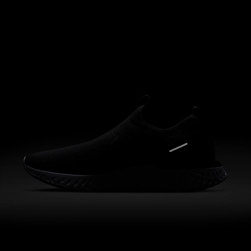 Nike Epic Phantom React Flyknit Løbesko Dame Sort | XT9330-297