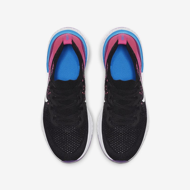Nike Epic React Flyknit 2 Løbesko Børn Sort | UF1546-293