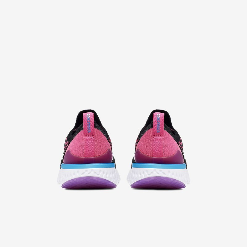 Nike Epic React Flyknit 2 Løbesko Børn Sort | UF1546-293