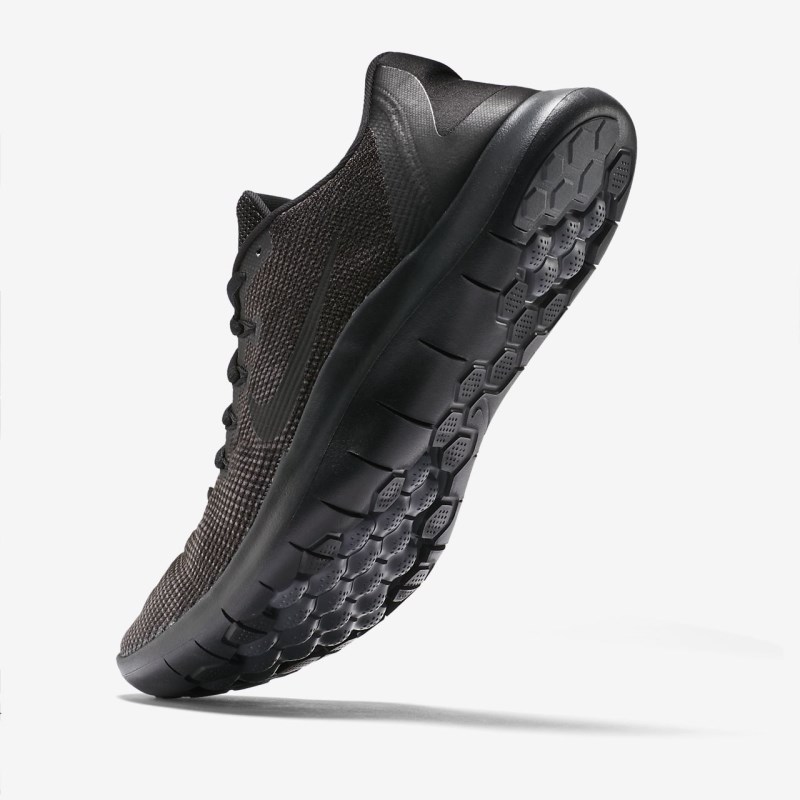 Nike Flex 2018 RN Vandresko Herre Sort | HZ3307-817