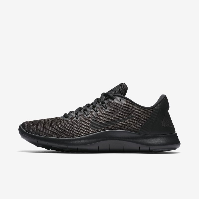 Nike Flex 2018 RN Vandresko Herre Sort | HZ3307-817