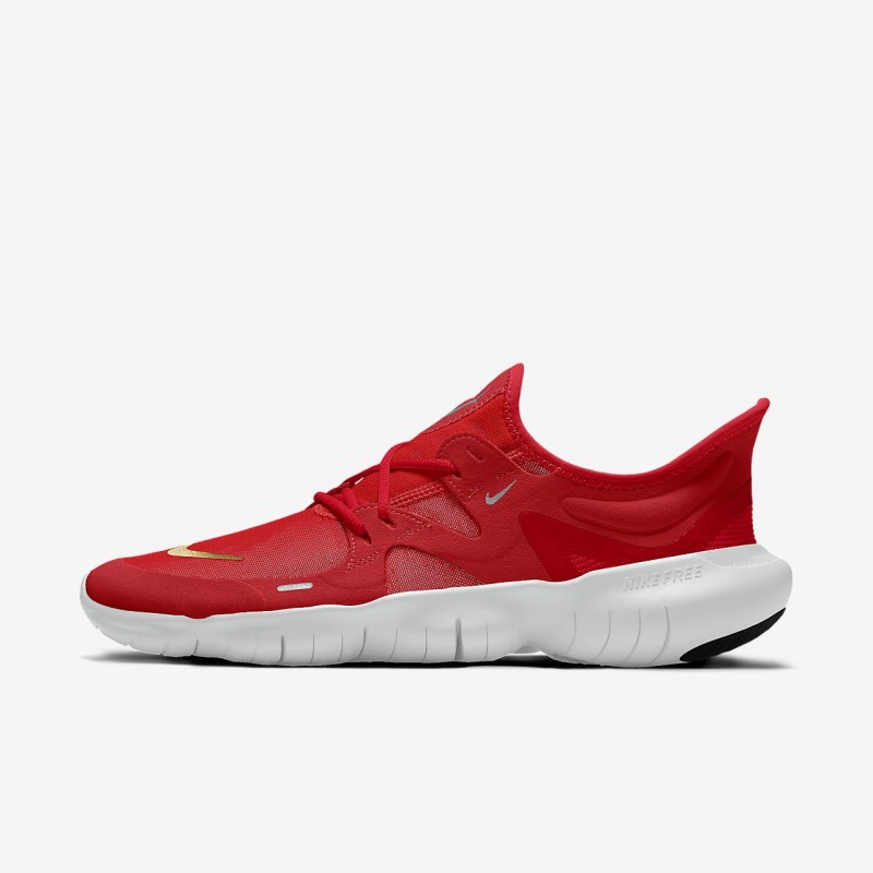 Nike Free RN 5.0 Løbesko Dame Rød | ZC0868-662