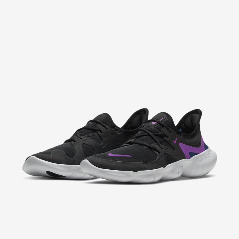 Nike Free RN 5.0 Løbesko Dame Sort | VA1957-681