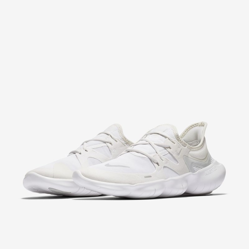 Nike Free RN 5.0 Løbesko Herre Hvide | GW4588-035