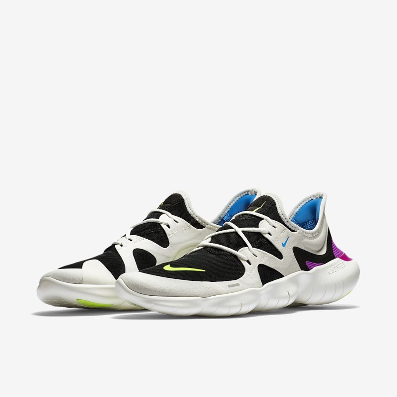 Nike Free RN 5.0 Løbesko Herre Hvide | WU1589-447