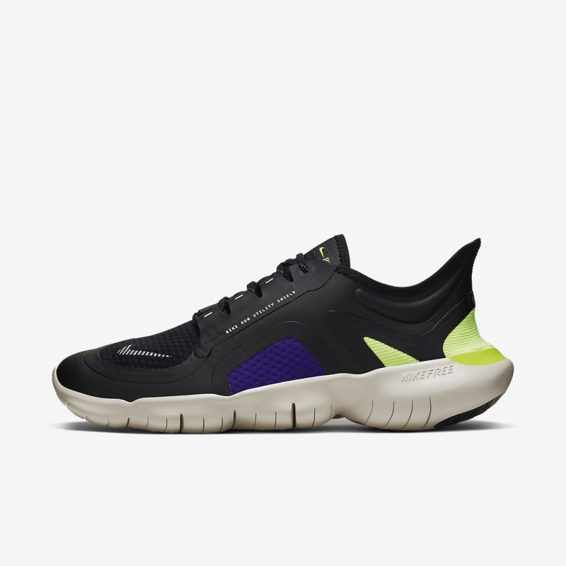 Nike Free RN 5.0 Shield Løbesko Herre Sort | NG5497-316