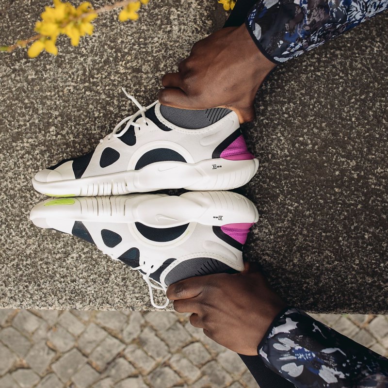Nike Free RN 5.0 Vandresko Herre Hvide | FV9753-979