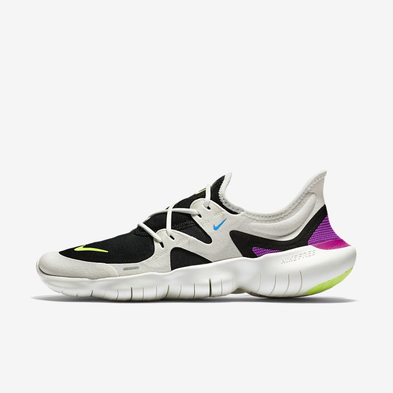 Nike Free RN 5.0 Vandresko Herre Hvide | FV9753-979