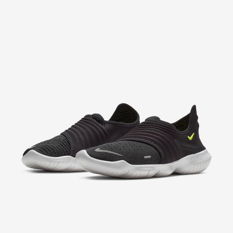 Nike Free RN Flyknit 3.0 Løbesko Dame Sort | FA1704-735