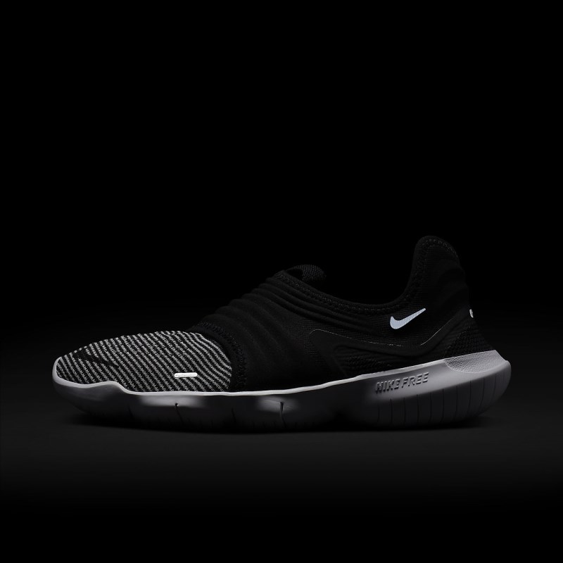 Nike Free RN Flyknit 3.0 Løbesko Dame Sort | ZR8213-653