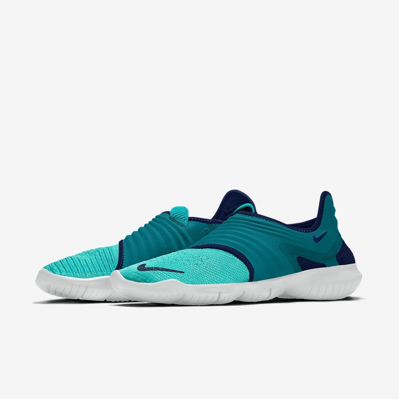 Nike Free RN Flyknit 3.0 Løbesko Herre Turkis | EB7063-214