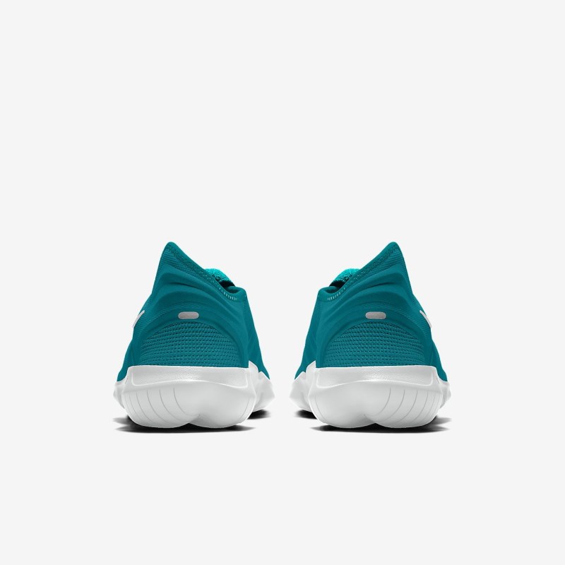 Nike Free RN Flyknit 3.0 Vandresko Dame Turkis | DL1778-278