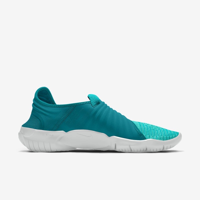 Nike Free RN Flyknit 3.0 Vandresko Dame Turkis | DL1778-278