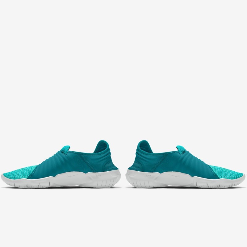 Nike Free RN Flyknit 3.0 Vandresko Dame Turkis | DL1778-278