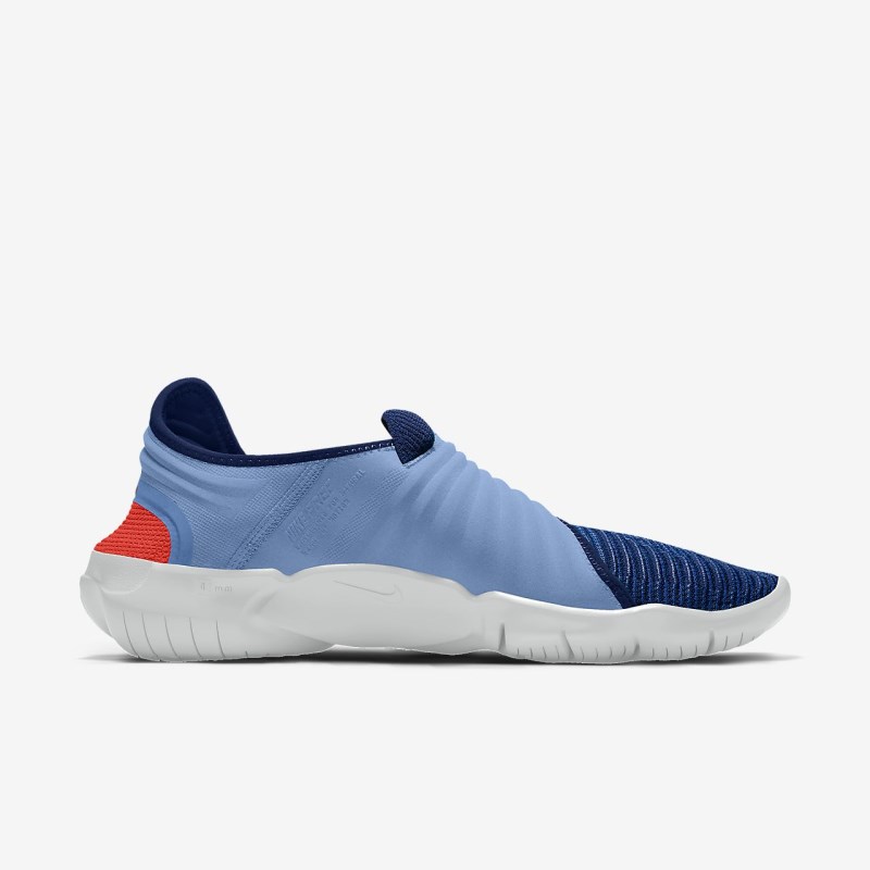 Nike Free RN Flyknit 3.0 Vandresko Dame Blå | IW8643-619