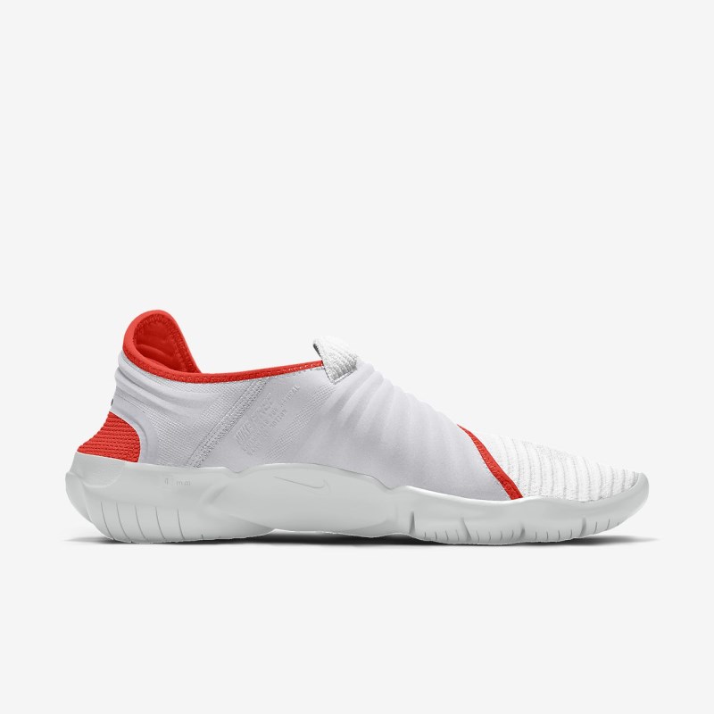 Nike Free RN Flyknit 3.0 Vandresko Dame Hvide | VA0313-741