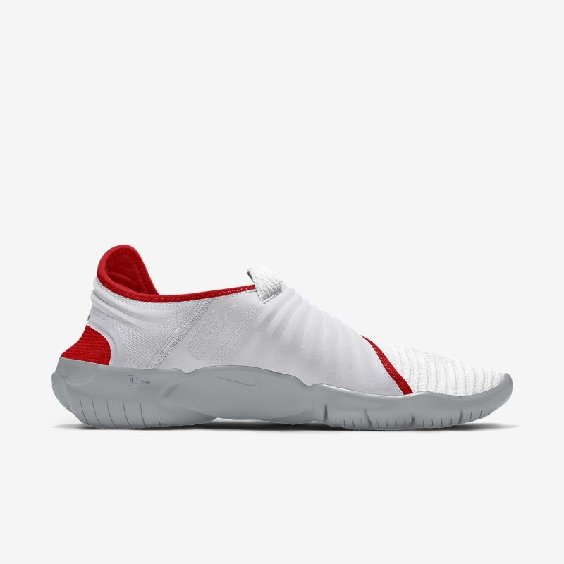 Nike Free RN Flyknit 3.0 Vandresko Herre Hvide | TD3541-933