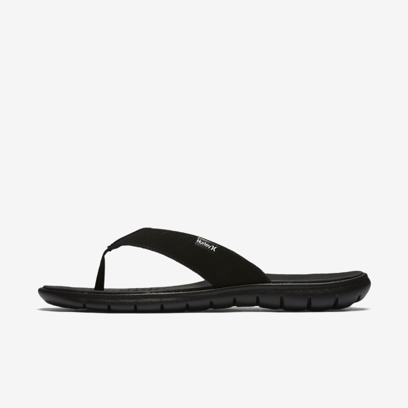 Nike Hurley Flex Klipklapper Herre Sort | LN4364-883