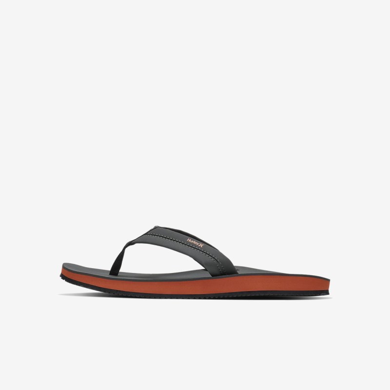 Nike Hurley Lunar Klipklapper Herre MørkeGrå | OH2481-014