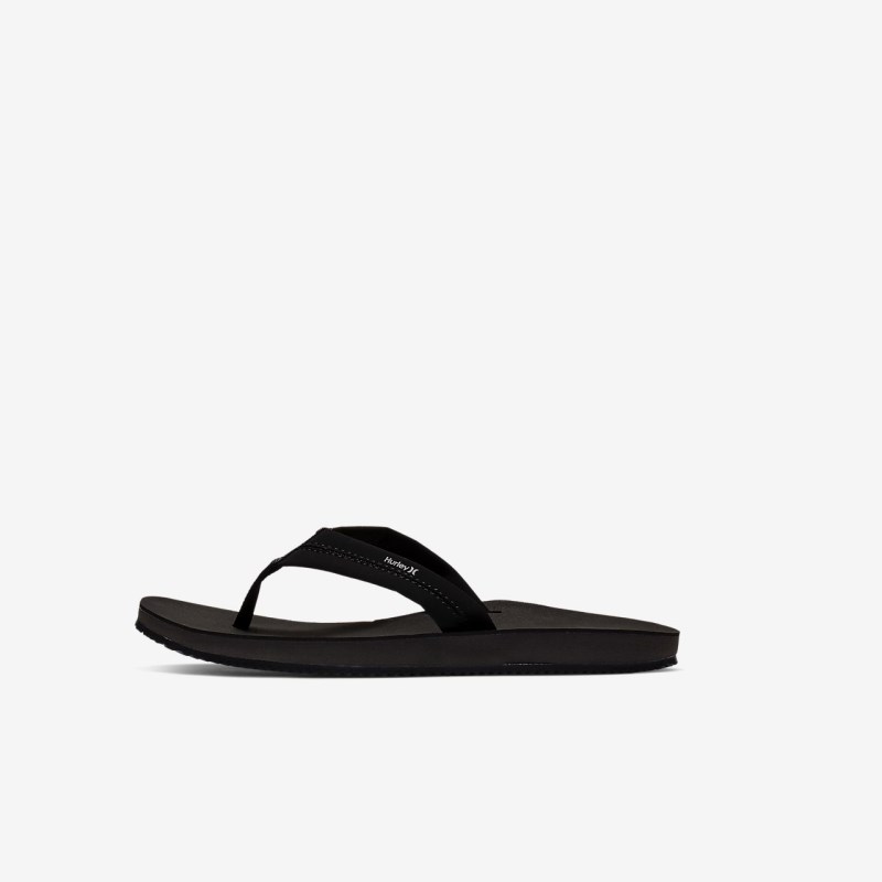 Nike Hurley Lunar Klipklapper Herre Sort | BA8802-568