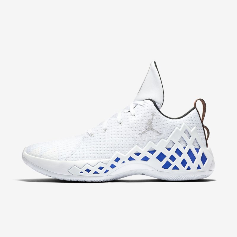 Nike Jordan Jumpman Diamond Lav Basketball Sko Herre Hvide | WZ5285-132
