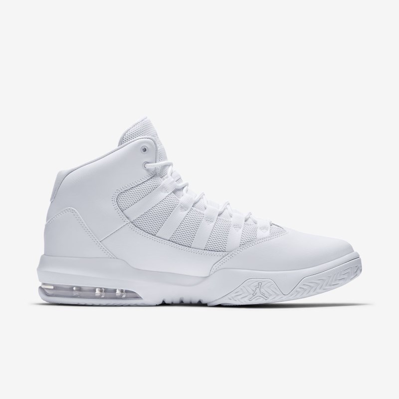 Nike Jordan Max Aura Jordan Sko Herre Hvide | YA9688-799