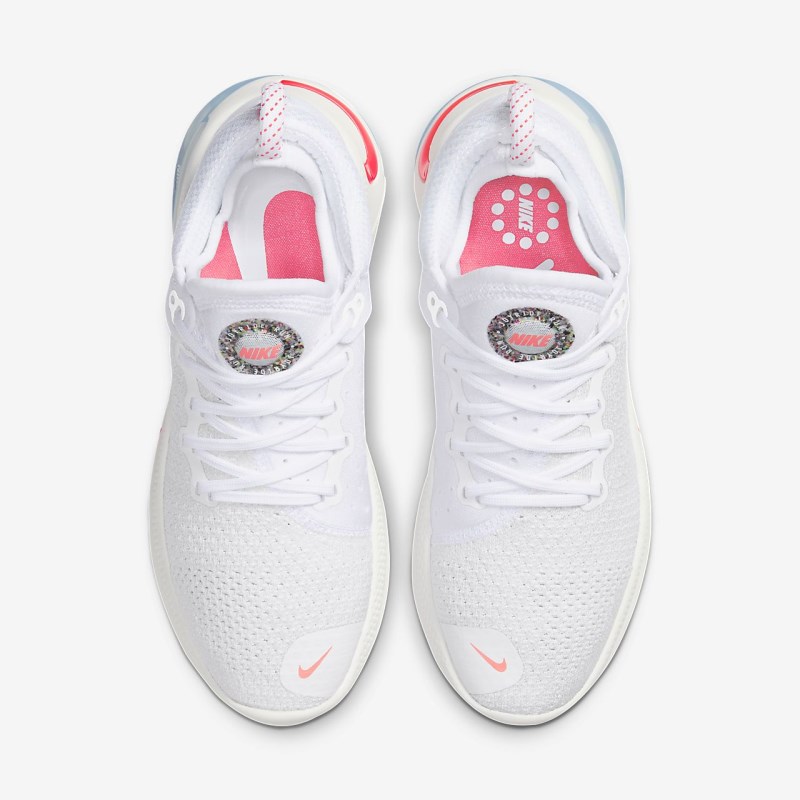 Nike Joyride Run Flyknit Løbesko Dame Hvide | GB7113-624