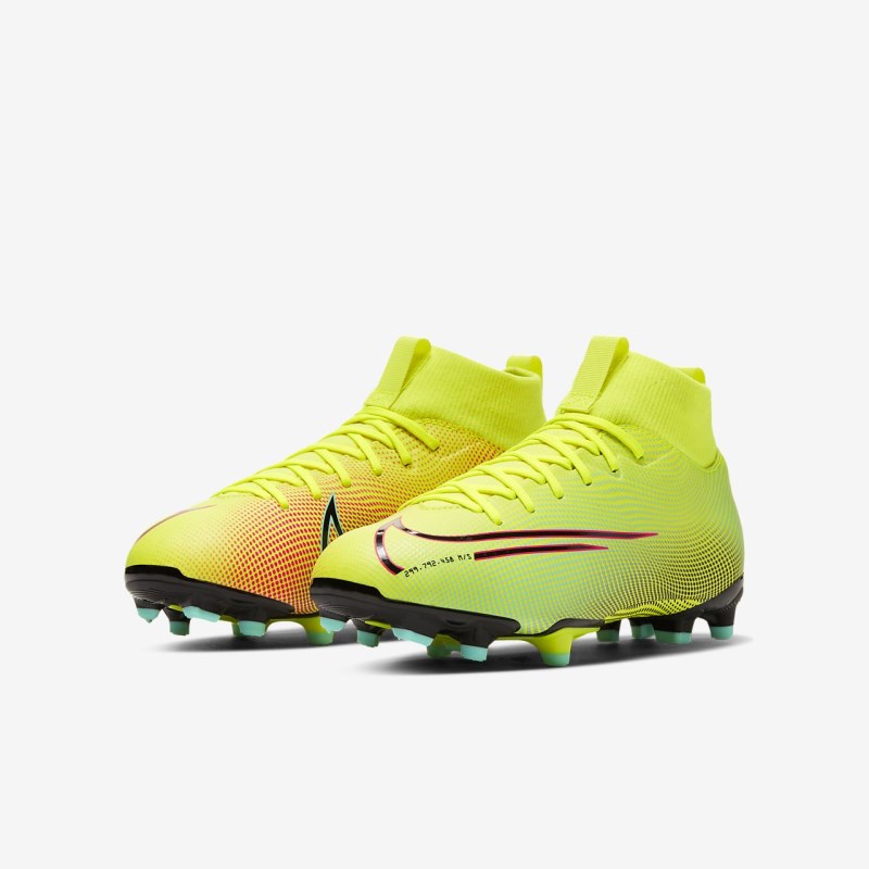 Nike Jr. Mercurial Superfly 7 Academy MDS MG Fodboldsko Børn Citron | DH6354-253