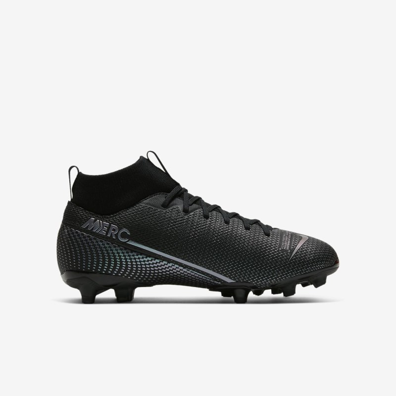 Nike Jr. Mercurial Superfly 7 Academy MG Fodboldsko Børn Sort | MB4461-110