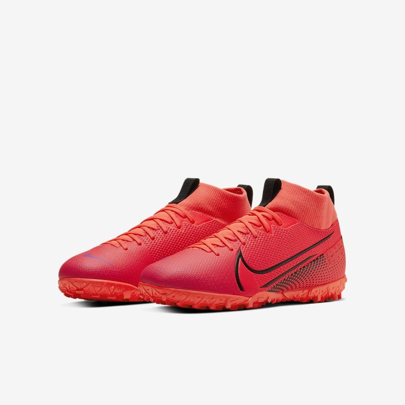 Nike Jr. Mercurial Superfly 7 Academy TF Fodboldsko Børn Rød | PM7409-400