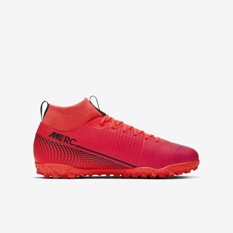Nike Jr. Mercurial Superfly 7 Academy TF Fodboldsko Børn Rød | PM7409-400