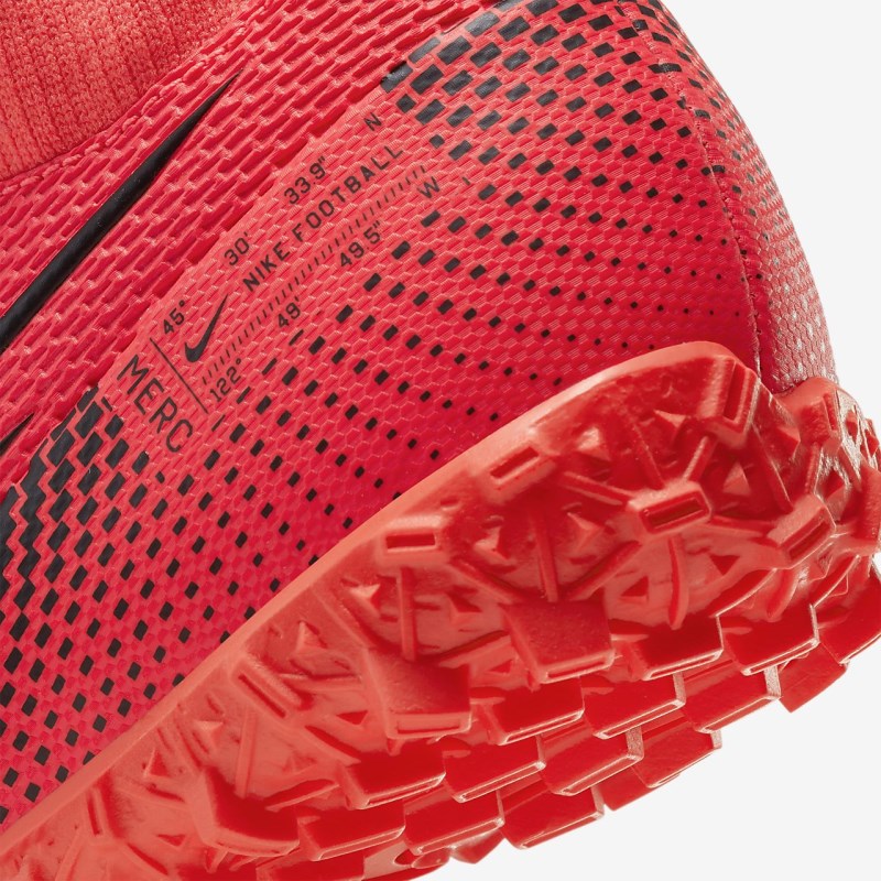 Nike Jr. Mercurial Superfly 7 Academy TF Fodboldsko Børn Rød | PM7409-400