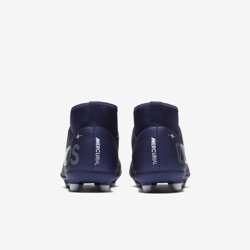 Nike Jr. Mercurial Superfly 7 Club MDS MG Fodboldsko Børn Blå | YO8710-158